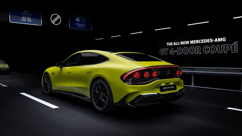 Электрический Mercedes-AMG GT 4-Door Coupe не должен был появиться на свет