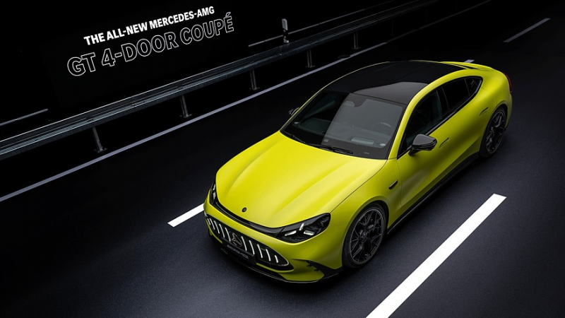 Электрический Mercedes-AMG GT 4-Door Coupe не должен был появиться на свет